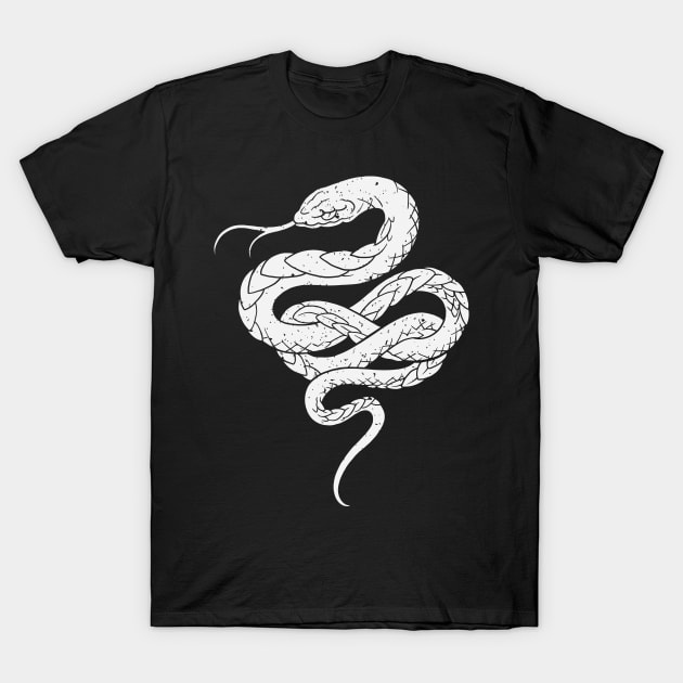 Slinky Snake T-Shirt by machmigo